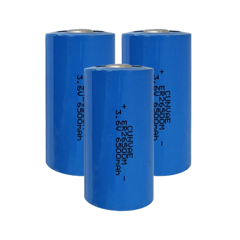 

3PCS ER26500M 26500 3.6V C size Lithium Battery ER26500 6500mAh High magnification Li-SOCl2 Batteria PLC controly batteries
