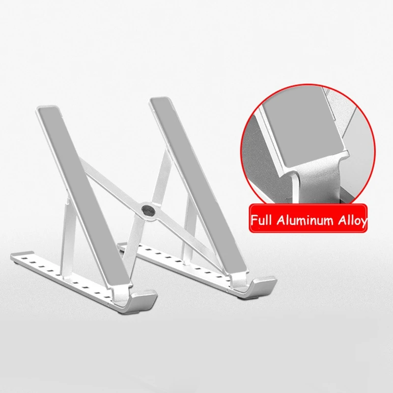 Портативная подставка для ноутбука складной держатель Pro Air Imac алюминиевый