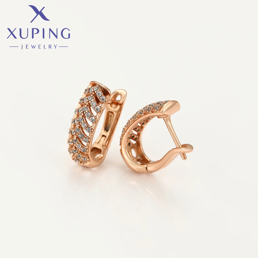 Xuping ювелирные изделия Новое поступление очаровательные серьги-кольца в форме