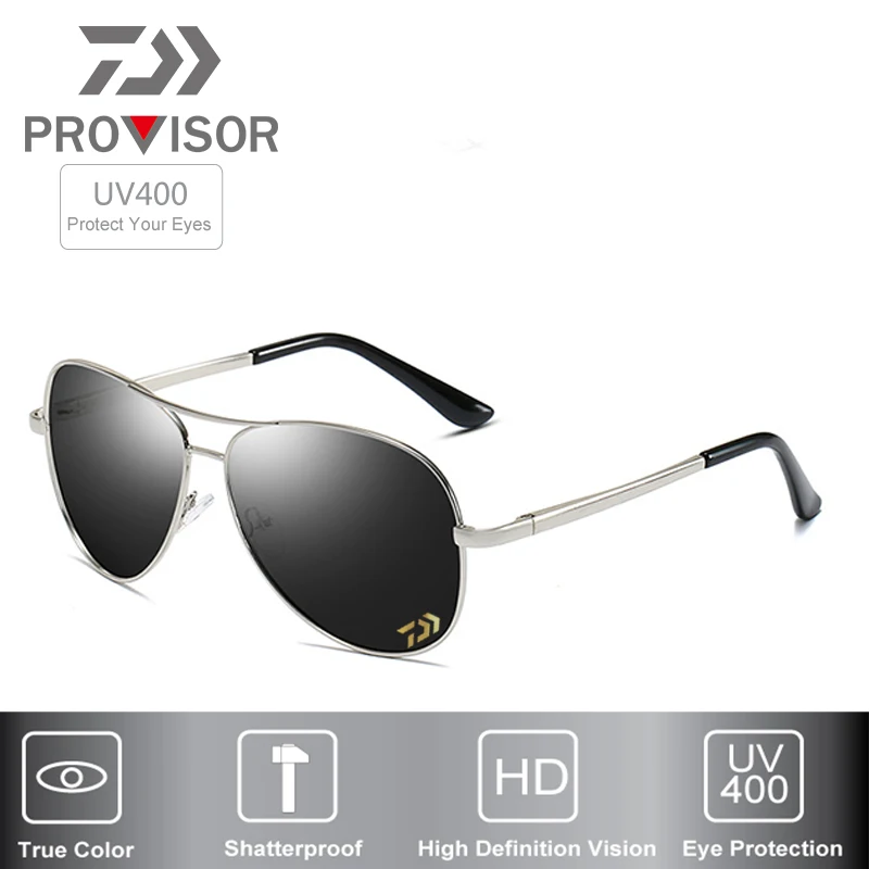 2020 поляризованные солнцезащитные очки DAWA для рыбалки мужские в стиле ретро