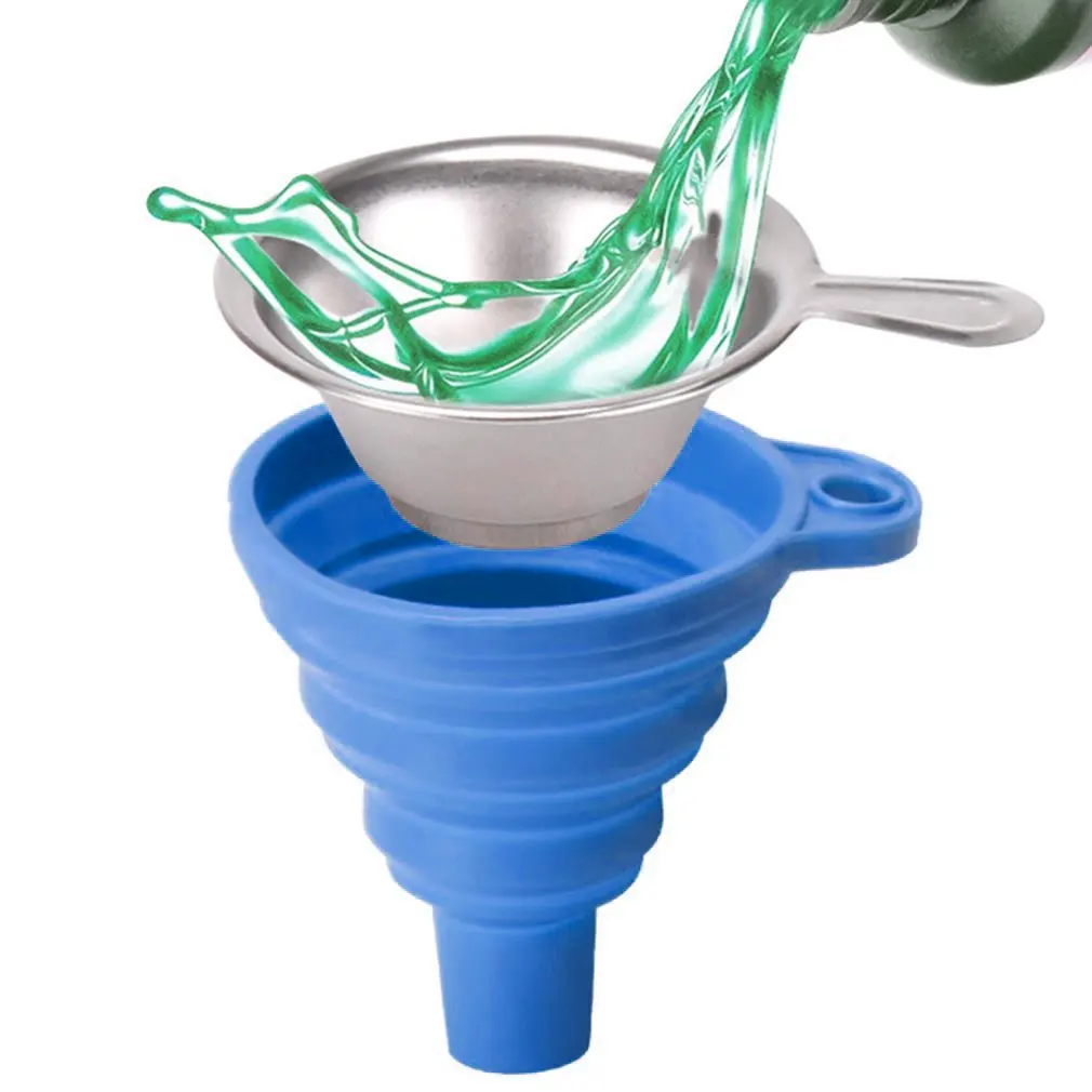 

New Metal UV Resin Filter Cup+Silicon SLA 3D Printer UV Resin Funnel 3D Printer Parts