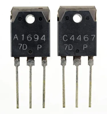 

2 шт. = 1 пара 2SA1694 2SC4467 ( 1 шт. A1694 1 шт. C4467 ) TO-247 Новый оригинал в наличии