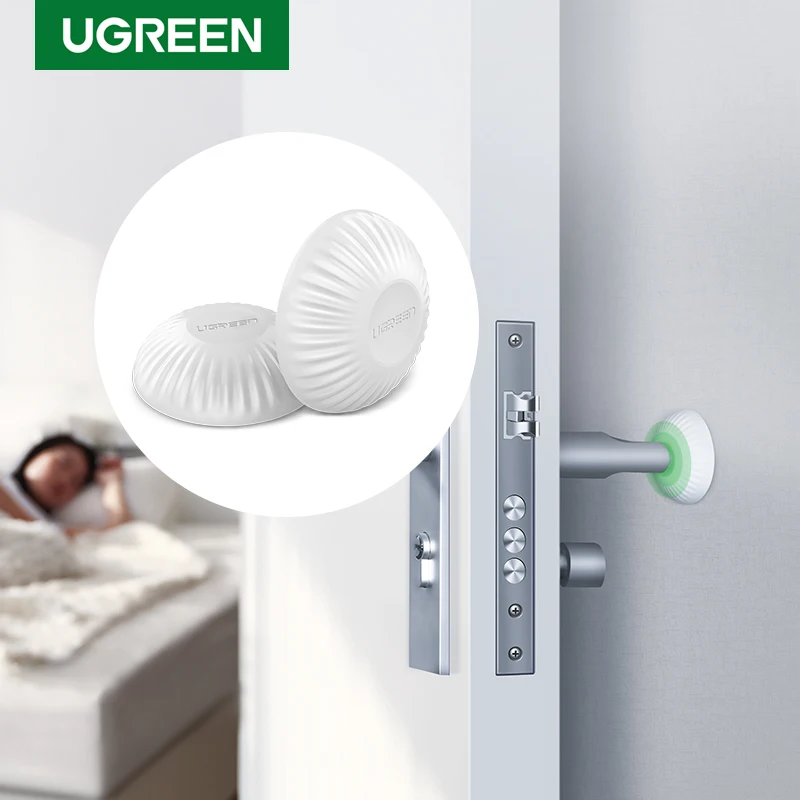 Ugreen ограничитель двери 2 шт. для защиты мягкий гибкий держатель Защитный