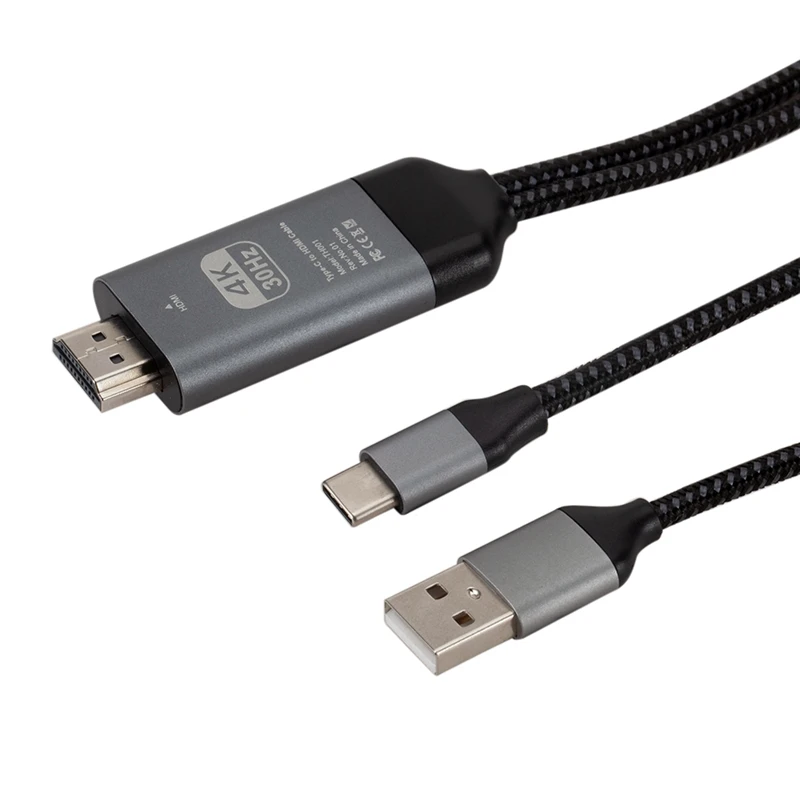 Type-C USB-C To HDMI Charging Cable Adapter for Samsung Galaxy S10 S9 Note 10 | Электроника