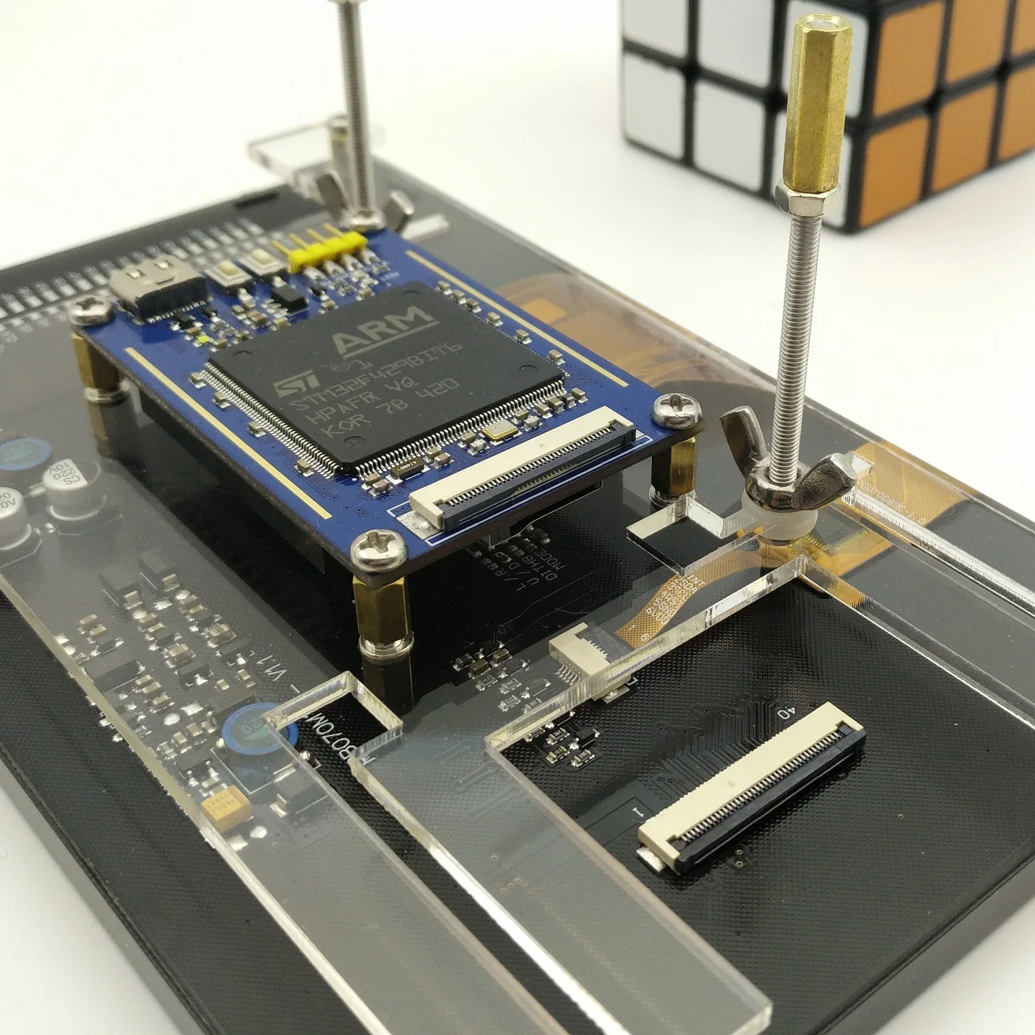 7 дюймов TFT LCD интерфейс RGB SCM STM32 дисплейный модуль емкостный сенсорный