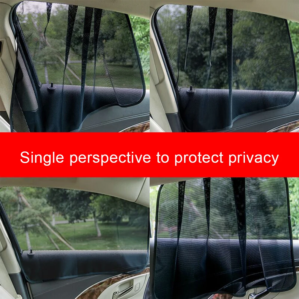 

Side Window Sunshade Magnetic Front Rear Window Sun Shade Curtain For Baby Sun Protection Mesh Car Accessories