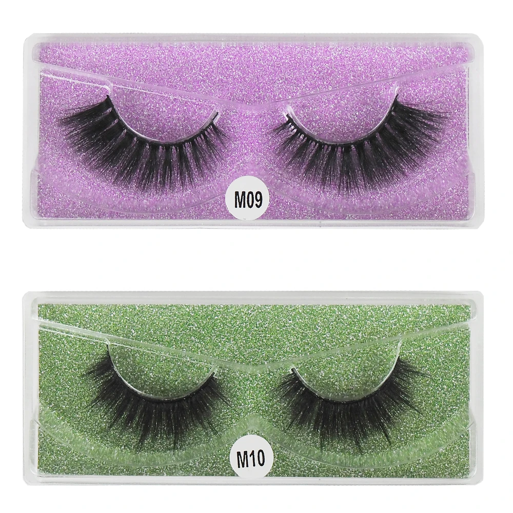 

Wholesale Eyelashes 30/50/100/200 Pairs Faux 3D Mink Lashes Natural False Eyelashes Makeup Cilios Thick Mink Eyelashes In Bulk