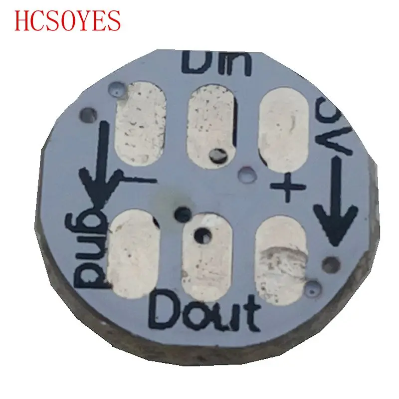 10/20/30/50 PCS WS2812B WS2811 IC RGB led Heatsink chip Individually addressable 5050 SMD LED beads &amp board DC 5V | Лампы и