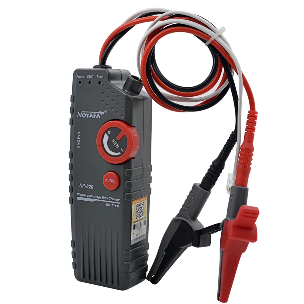 Noyafa NF-820 RJ45 RJ11 Lan тестер высокого низкого напряжения анти-помехозащищенный