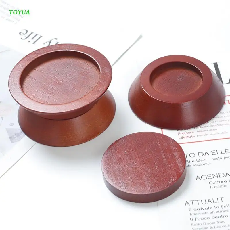 

Solid Natural Wood Furniture Risers for Bed Table Cushion Sofa Chair with Non-Slip Recessed Hole Home Decoration 1XCC
