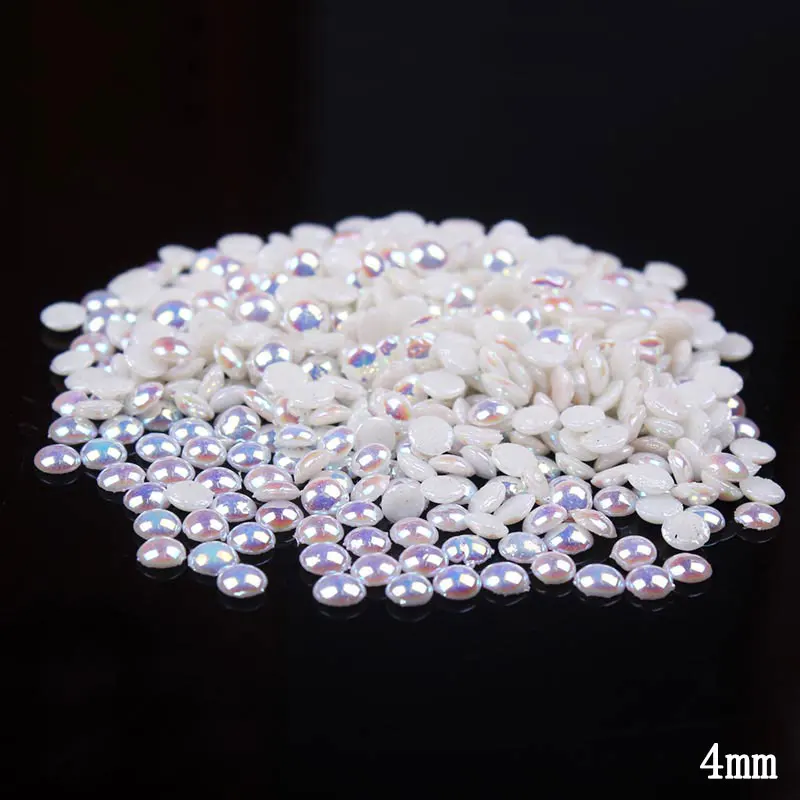 Круглые керамические Стразы разноцветные полукруглые жемчужины стразы сделай