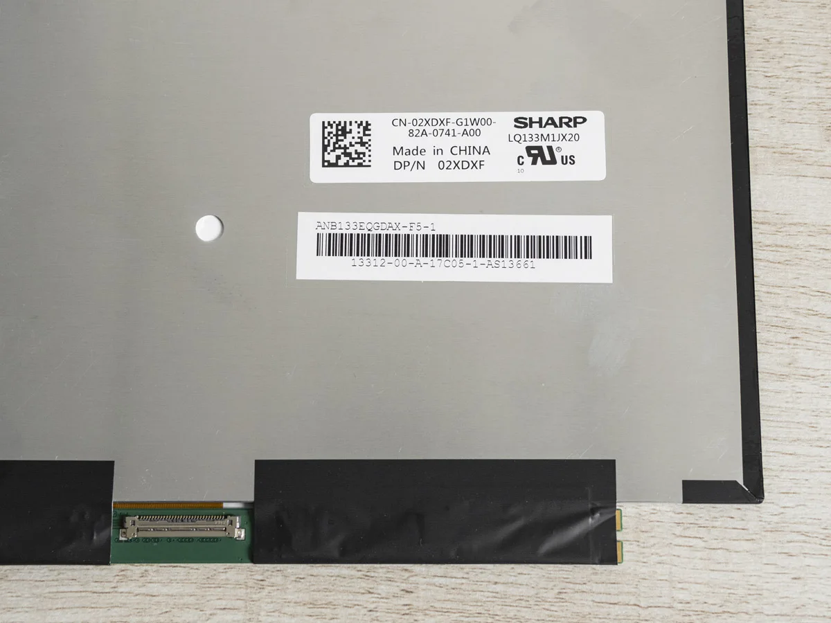 ЖК-экран IPS 13 3 дюйма для Sharp LQ133M1JX20 1920X1080 edp 30pin матовый 100% sRGB поддержка цвета -