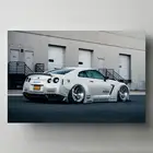 Плакаты Nissan Skyline GTR, картины на холсте, картины на стену для украшения гостиной