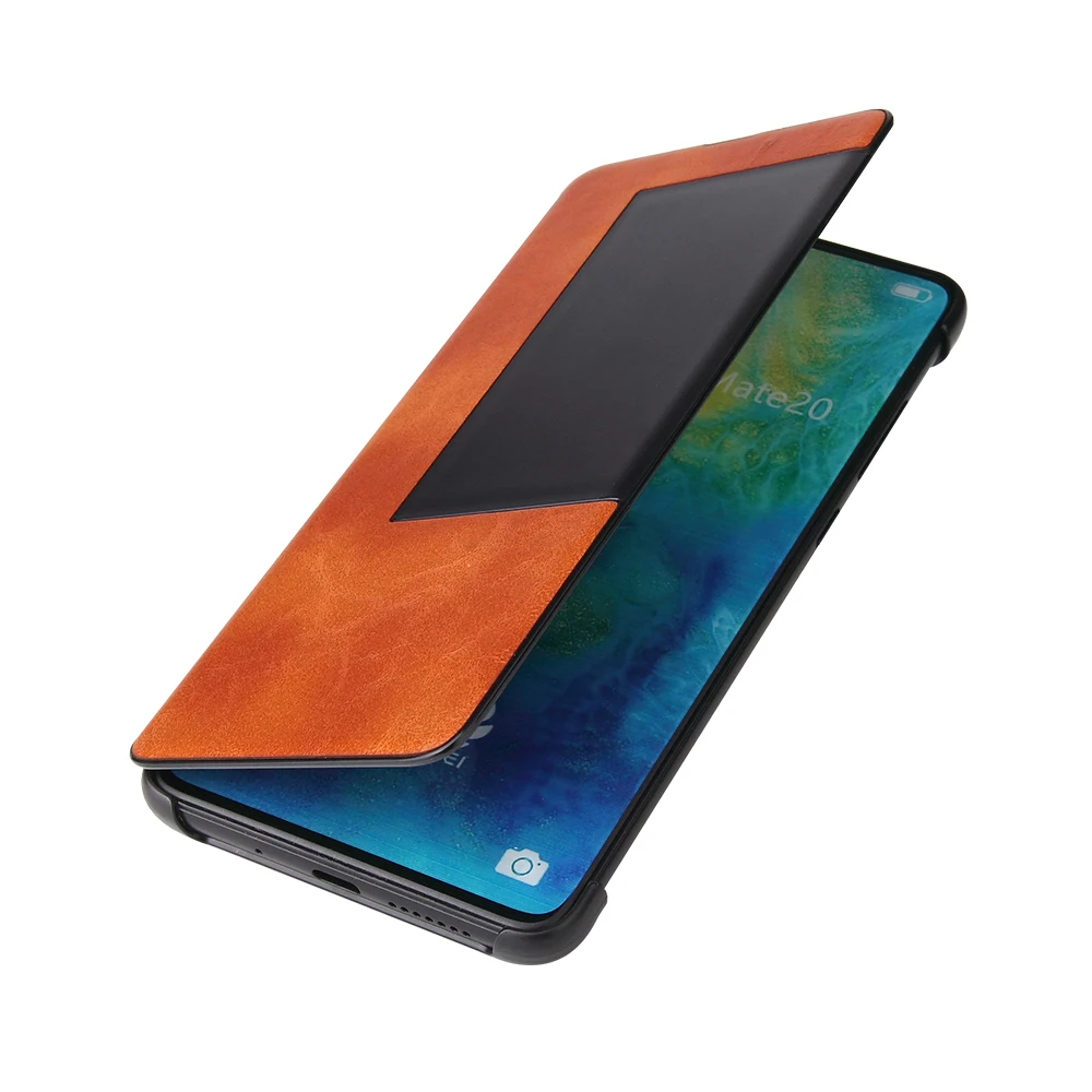 Чехол из искусственной кожи с боковым окошком для Huawei Mate 20 Pro 20|Бамперы| |