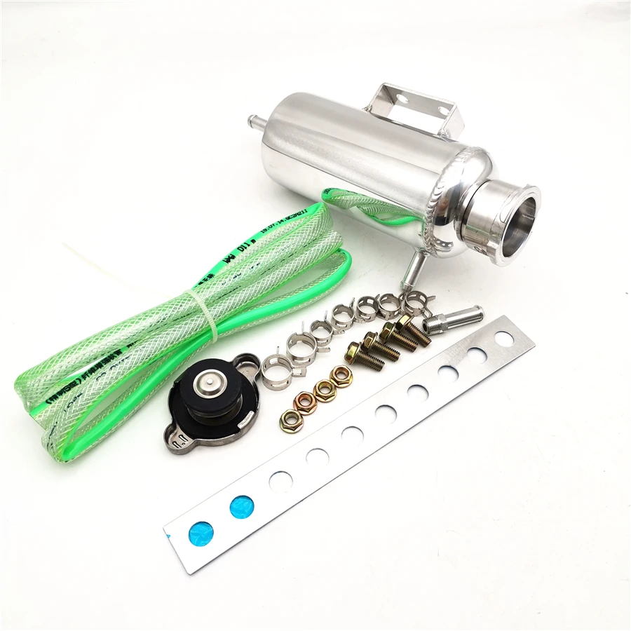 

Universal Radiator Coolant Aluminum Catch Tank Bottle Overflow Reservoir 350ml