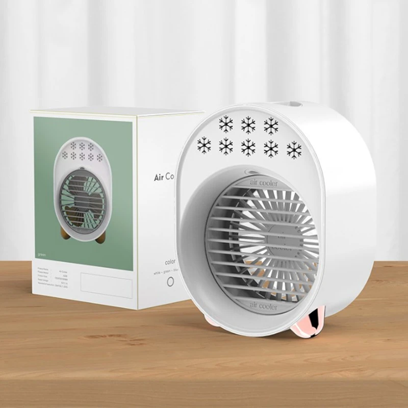 

Portable Air Conditioner Mini USB Fan Air Cooler Humidifier For Home Office Room Desktop Cooling Conditioning Purifier