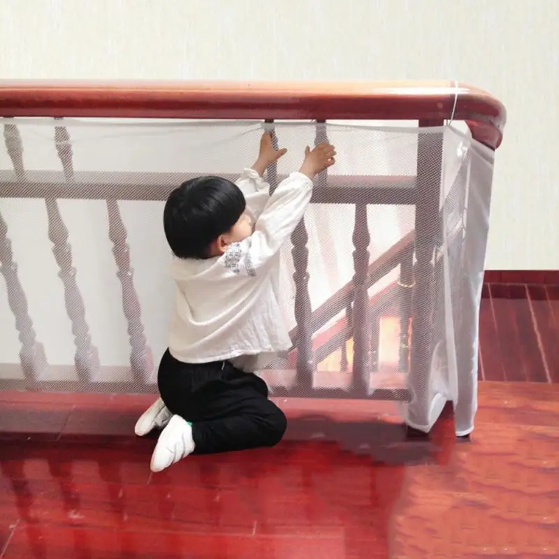 

Children Kids Stair Fence Baby Stair Safety Net Balcony Baby Safety Fence Stair Net Rail Balcony Stair Fence Baby net