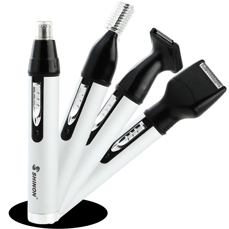 4 в 1 Электрический триммер для носа аккумуляторные триммеры бровей