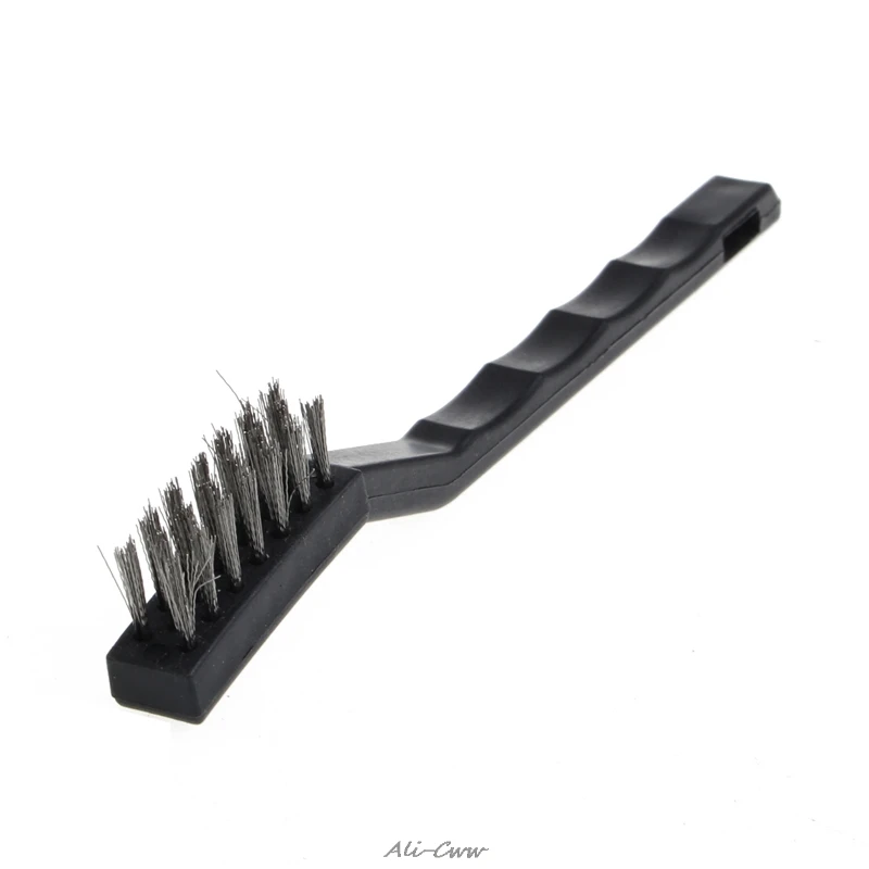 

Handy Stainless Steel Nylon Brass Wire Brush Tooth Brushes Cleaning Rust