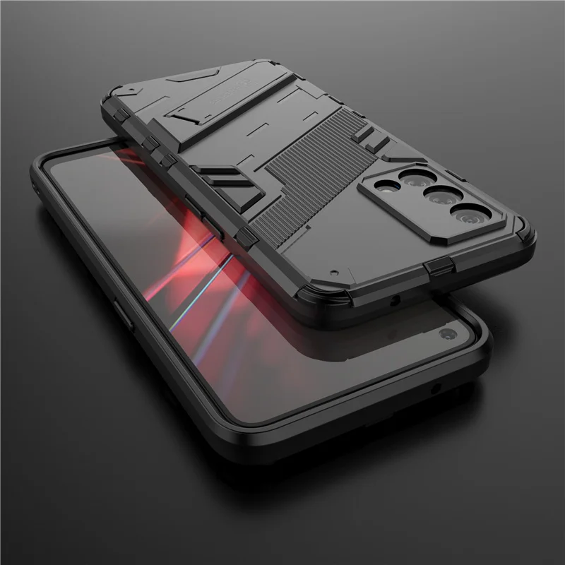 holder case for oppo k9 cover for oppo k9 capas shockproof phone bumper punk style kickstand back cover for oppo k9 k 9 fundas free global shipping