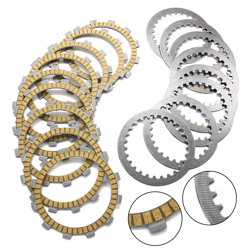 

Clutch Friction Disc Plate Kit For Yamaha YZF R6 YZF600 R6 RaceBase 4FN-16321-00/5SL-16321-00/5LV-16321-20 9 3J2-16324-00 8 2.0