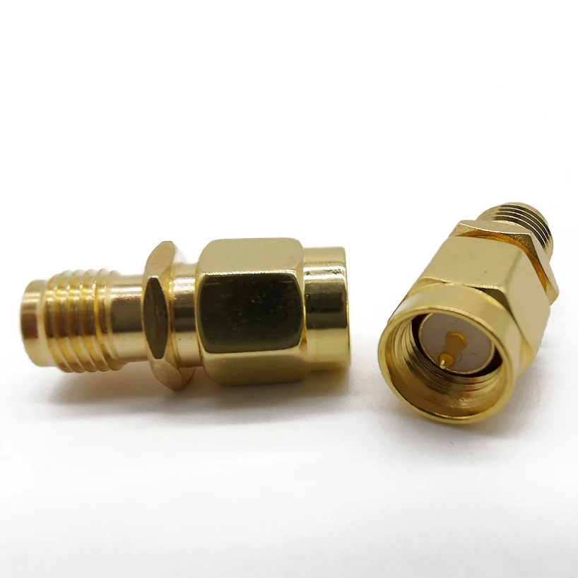Коаксиальный коаксиальный переходник RF 1/2/5 шт. разъем SMA штекер-гнездо RP SMA-штекер