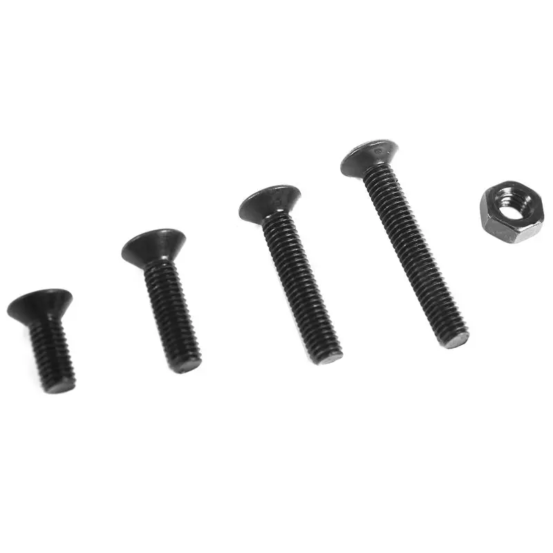 460Pcs M3 M4 M5 Alloy Steel Countersunk Flat Head Hex Socket Cap Screws Nuts Set Assortment Kit Precise Metric Bolts | Обустройство