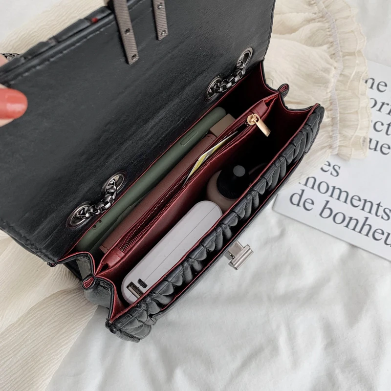 

2021 New Women's Bag Small Tide Summer Korean Chain Wild one-shoulder Small Bag