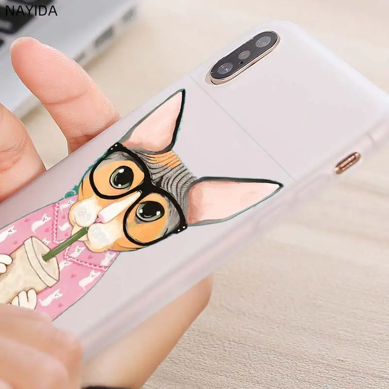 Soft Case For Xiaomi 11 10 8 A2 A3 Cc9 Lite Mi Pro 9se A1 6X 5X Cover Cute Coffee Milk Drink Cat | Мобильные телефоны и