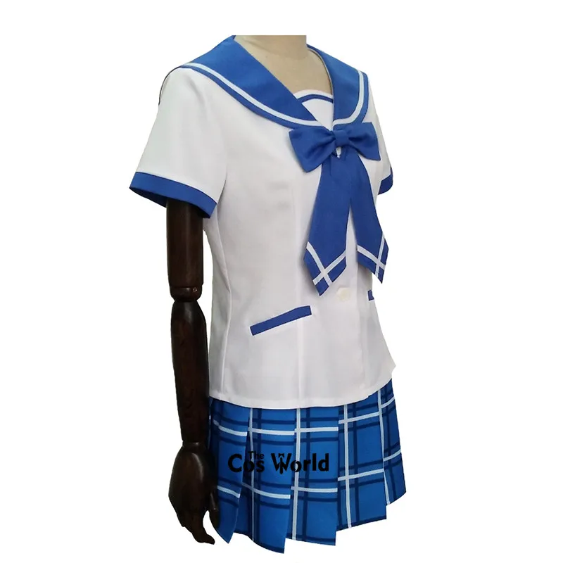 Strike The Blood Himeragi Yukina школьная форма топы юбка наряд аниме костюмы для косплея |
