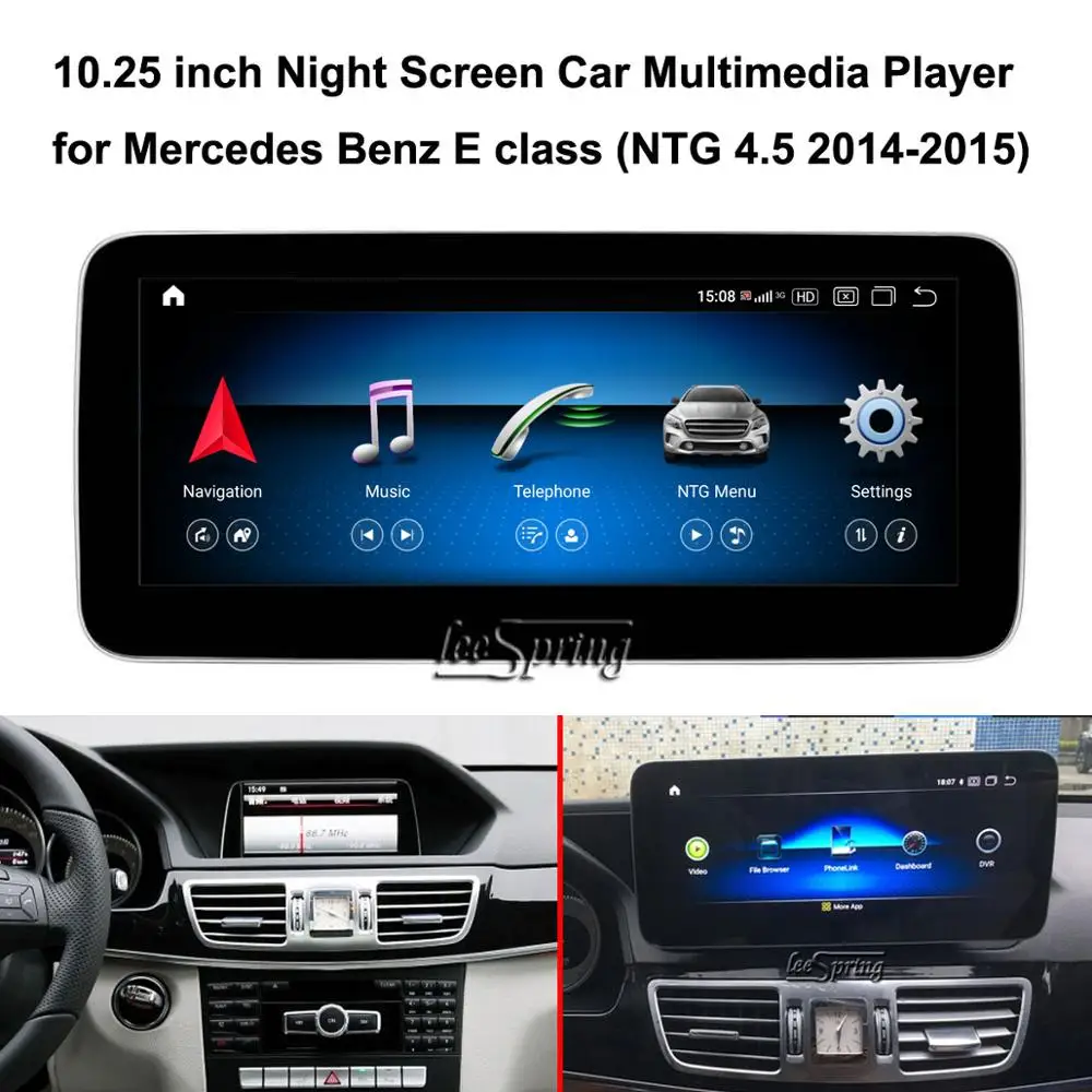 Автомобильный мультимедийный плеер 10 25 дюймов Android 0 для Mercedes Benz E Class Coupe(2 двери) W212