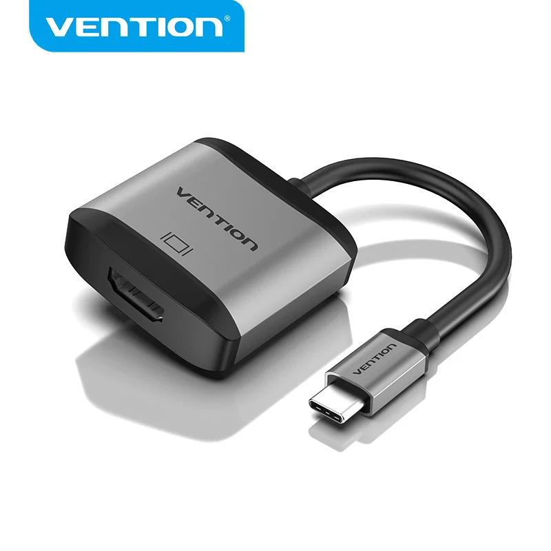 Адаптер Vention с Type C на HDMI конвертер VGA Thunderbolt 3 док станция для MacBook Huawei Mate 30 Pro USB