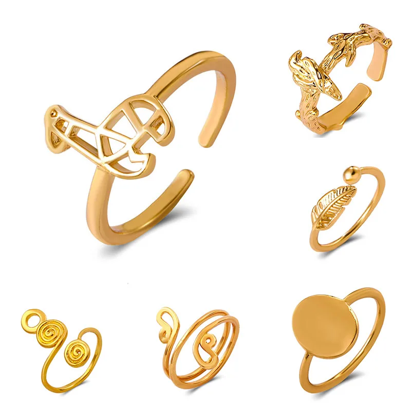 

Summer Beach Vacation Knuckle Foot Ring Open Toe Rings for Women Girls Finger Heart Ring Adjustable Jewellery Wholesale