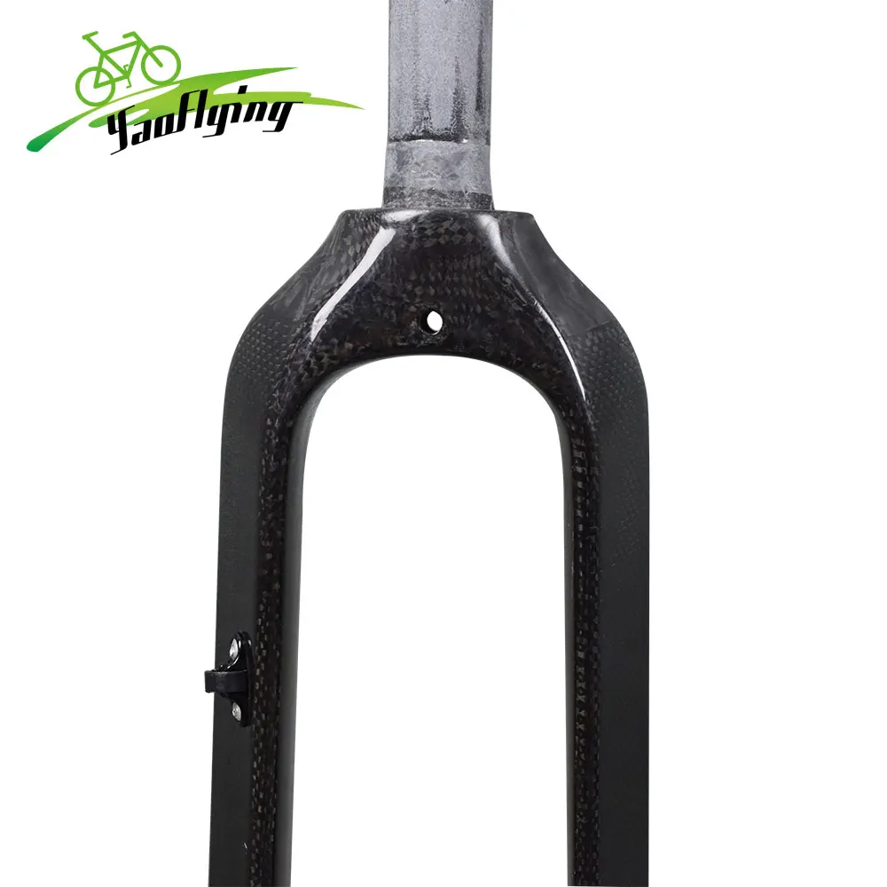 Вилка из углеродного волокна для горного велосипеда с прямой трубкой вилка 29er 3K