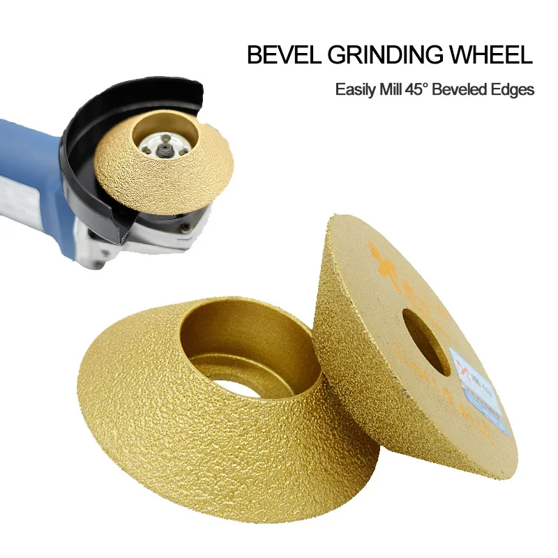 

MX Diamond Beveling Grinding Wheel Marble Stone Special Grinding Tools Professional Sharp And Durable 45°Beveling Grinding Wheel