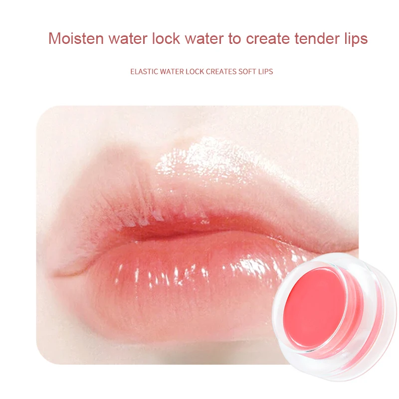 Peach Lip Balm Moisturizin Colorless Repair Moisturizing Oil Sleeping Jelly Gloss Skincare TXTB1 |