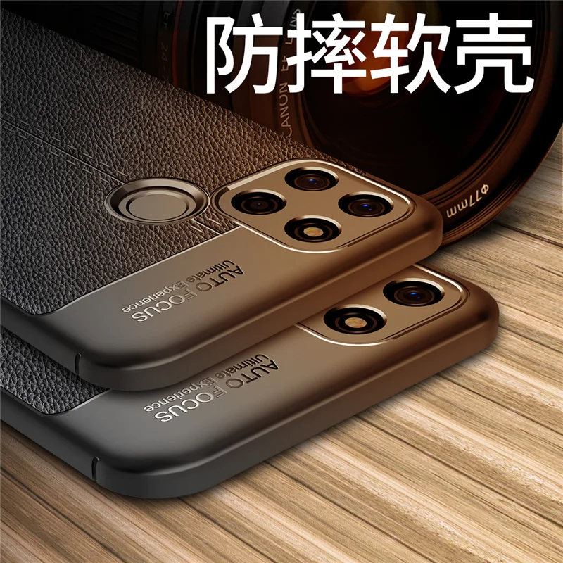 for cover oppo realme narzo 30a case for realme narzo 30a capas shockproof back soft leather for fundas realme narzo 30a cover free global shipping