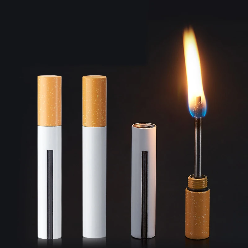 

Cigarette Type Kerosene Million Matches Creative Windproof Waterproof Outdoor Match Lighter Cigarette Accessories Mini Lighters