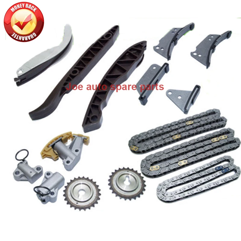 

Комплект цепей зубчатой передачи двигателя D4CB для KIA Sorento 2,5 CRDI 2005 для Hyundai H-1 H200 Starex Porter SATELLITE 2006-распределения