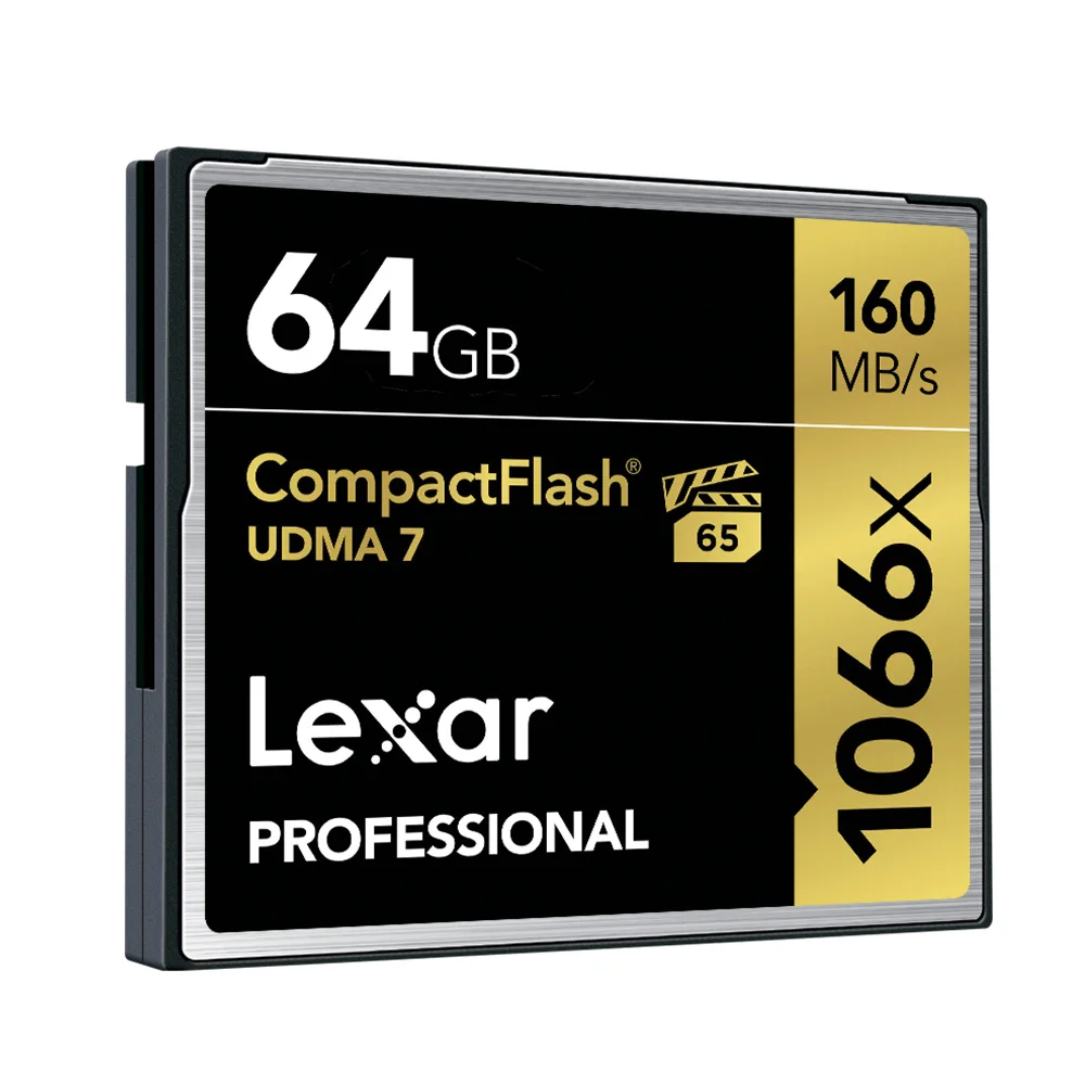 100% оригинальная карта памяти Lexar CF UDMA 7 Max 256 ГБ 128 Гб 64 32 160 МБ/с./с 1066X