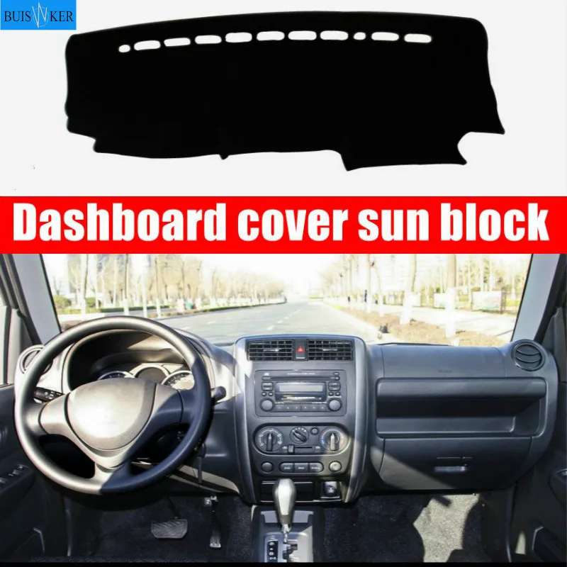 Чехол для приборной панели автомобиля коврик Suzuki Jimny 1998 2018 Защита от солнца