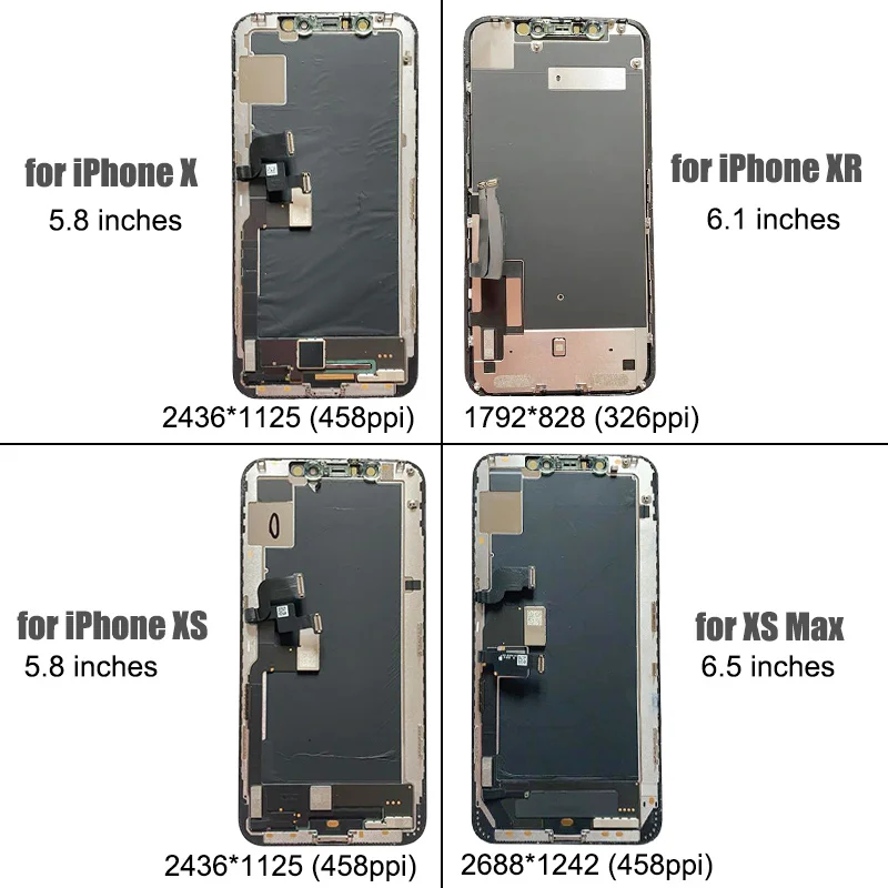 BFOLLOW Восстановленный OLED для iPhone X XS/XS Max/XR ЖК-экран AAA дигитайзер дисплей сборка Замена