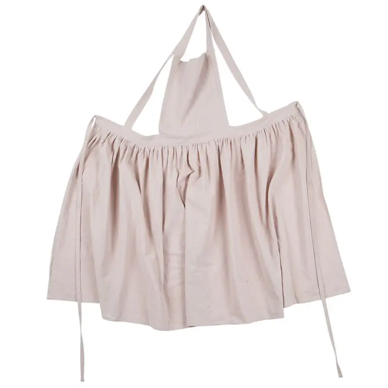 Фартуки простая помытая хлопковая форма женские фартуки для взрослых Женская