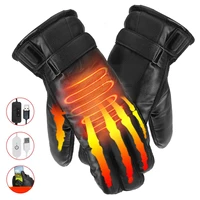 electric heated gloves thermal warm heat gloves skiing climbing snowboarding motocross for snowmobile