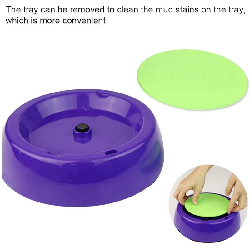 DIY Ручная Керамическая гончарная машина детские игрушки для рукоделия мини