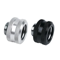 8pcs hard tube fittings hand compression style od 14mm hard tube computer case fittings g14 thread