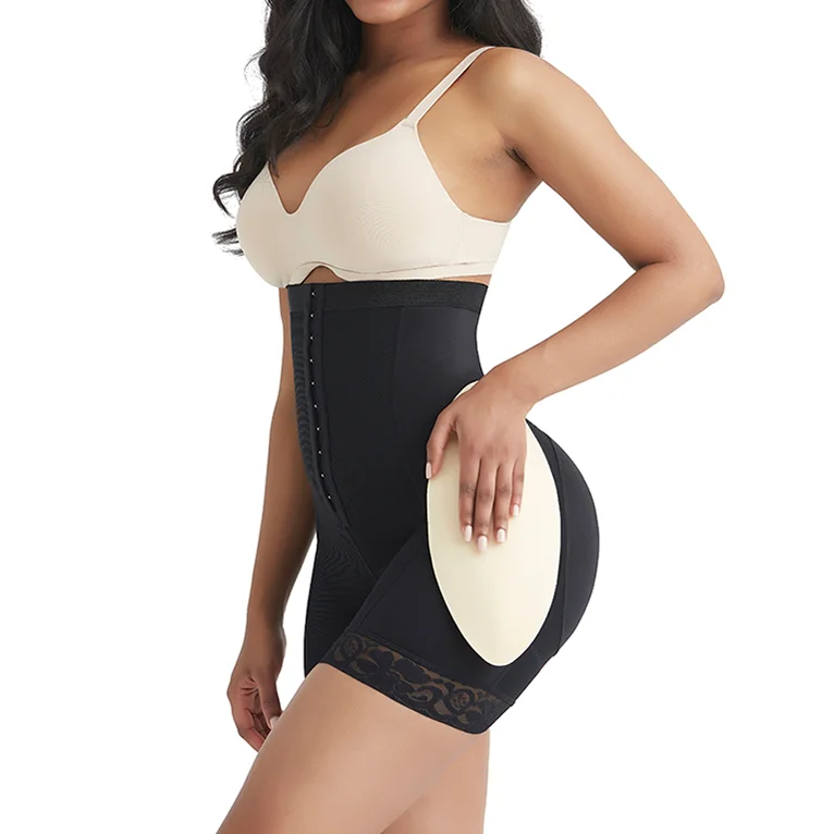 

high waist butt lift shorts Crotch Open Bust Full Body Bbl Shaper Fa