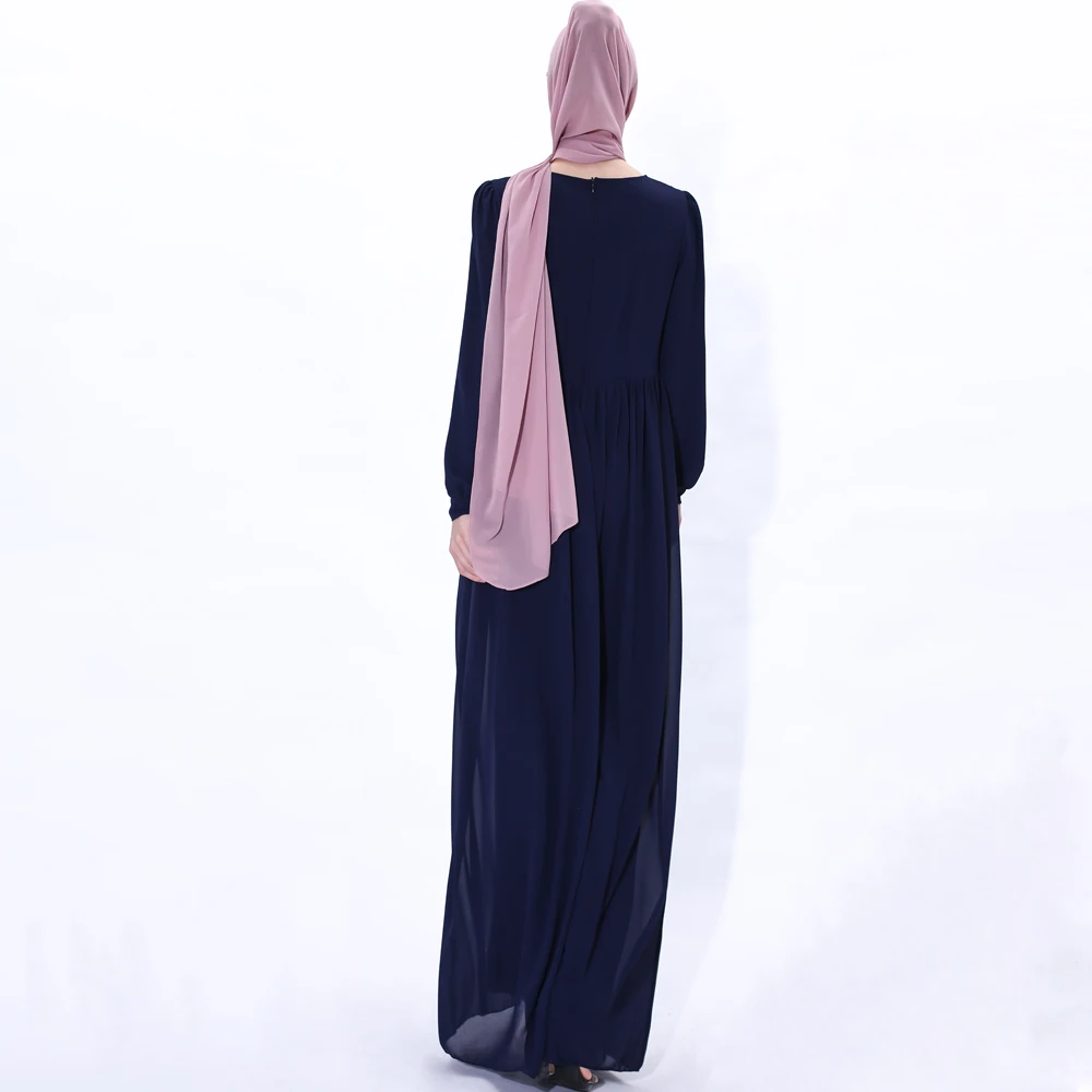 Турецкое мусульманское хиджаб платье абайя Caftan Islam одежда Кафтан Дубай ИД
