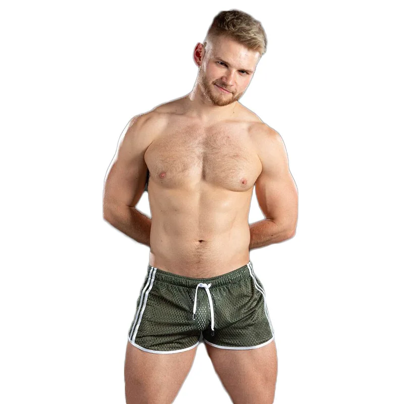 

Ropa De Hombre 2021 Sports Shorts Male Quick-drying Breathable Sexy Beach Fitness Training Outdoor Casual Three-point Pants