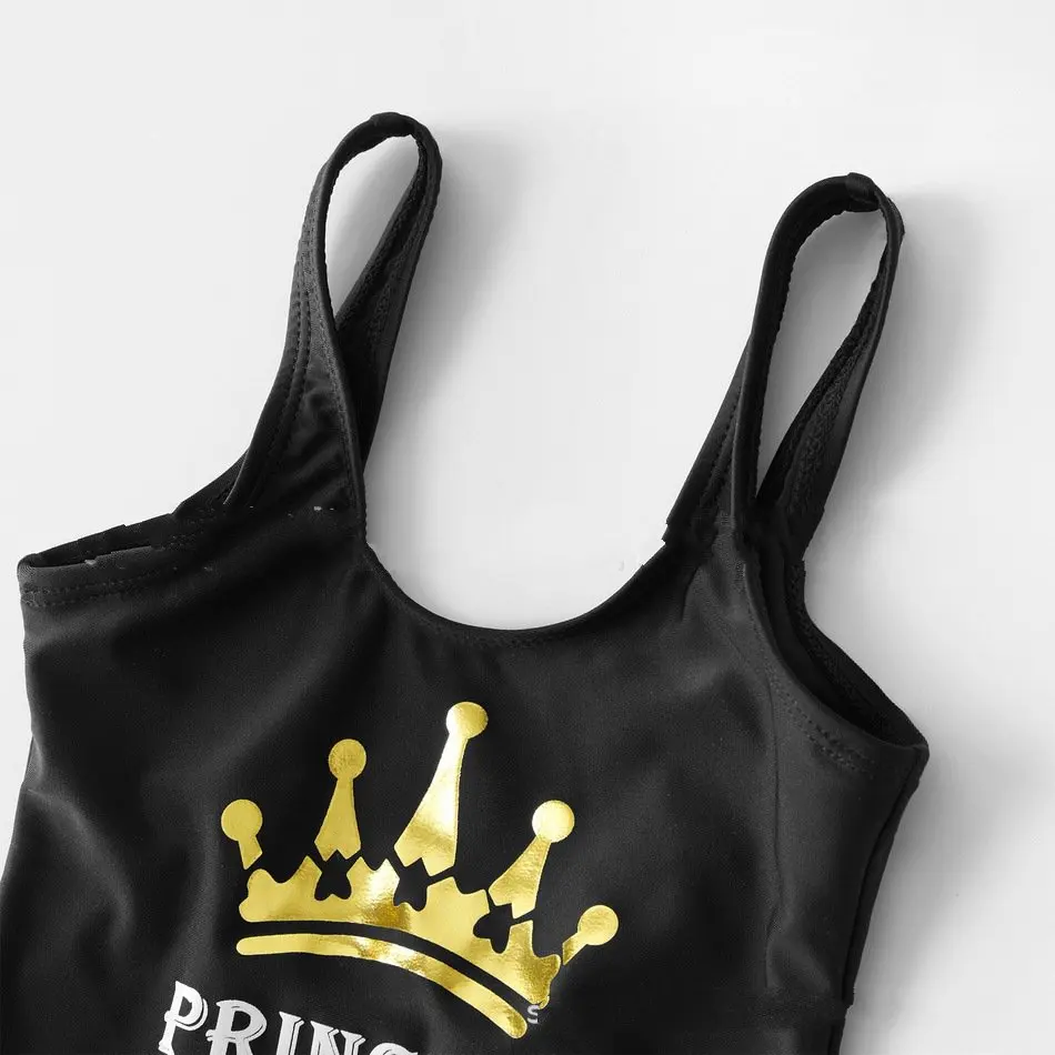 Women Kids Swimwear Men and Boys Swimsuit Family Matching Outfits One Piece Bodysuit Bathing Suit Beachwear | Мать и ребенок